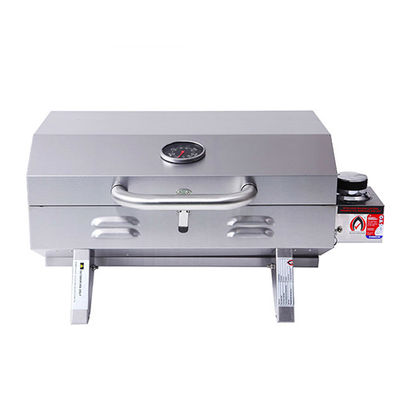 Kebab Shop Stainless Steel Bbq Gas Grill Park Party Caravan Portable Gas Barbeque Grill