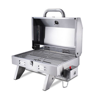 Kebab Shop Stainless Steel Bbq Gas Grill Park Party Caravan Portable Gas Barbeque Grill