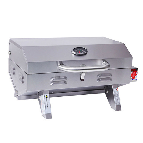Kebab Shop Stainless Steel Bbq Gas Grill Park Party Caravan Portable Gas Barbeque Grill